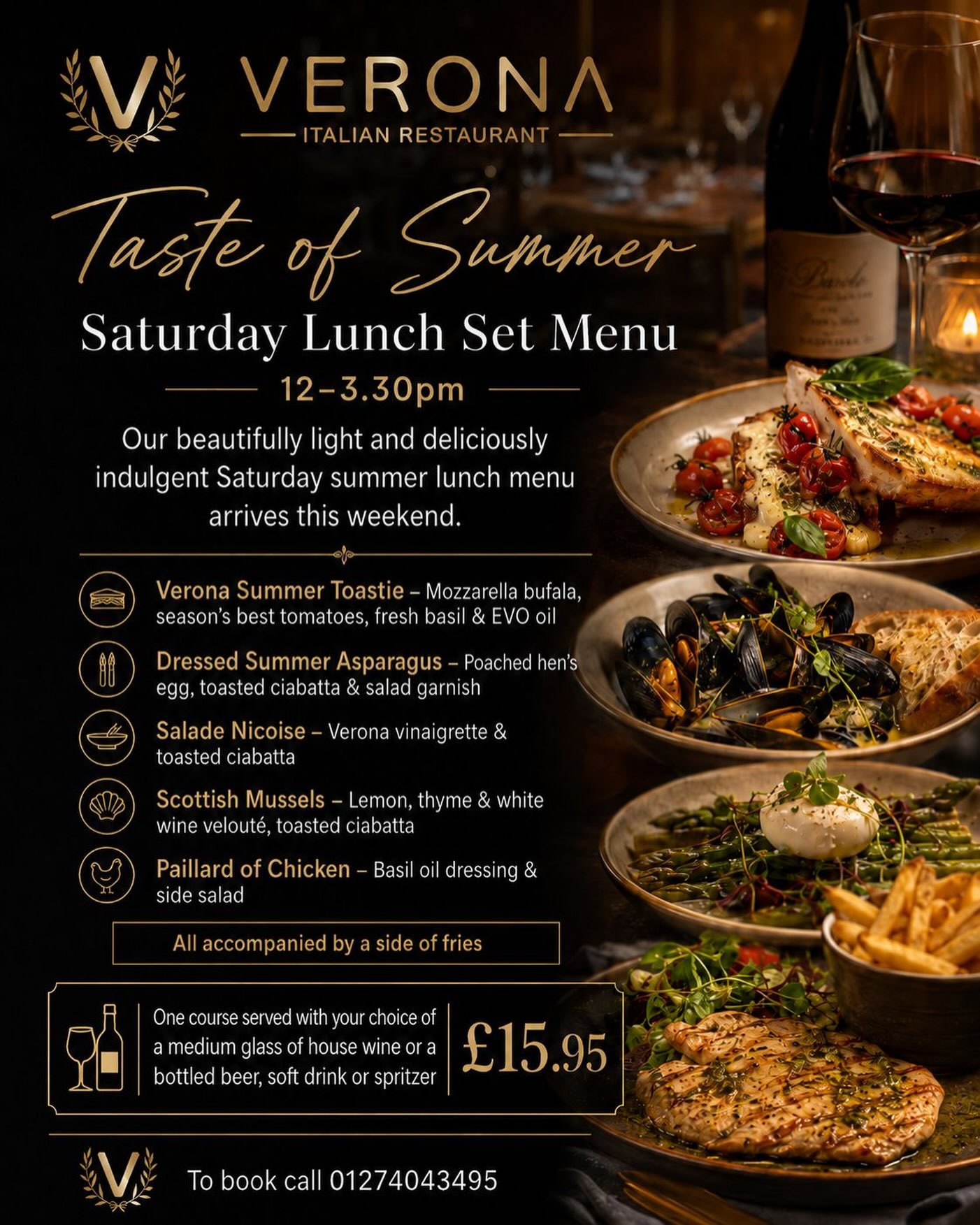 Taste of Summer — Saturday Lunch Set Menu